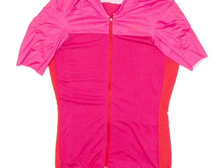 CRAFT Cycling Full-Zip Womens Jersey Pink S Online