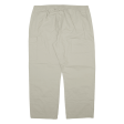 ATLAS FOR MEN Mens Trousers Beige Relaxed Straight W38 L27 Online Sale