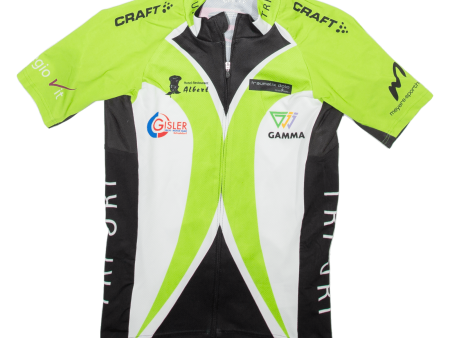 CRAFT Cycling Full Zip Womens Jersey Green S Discount