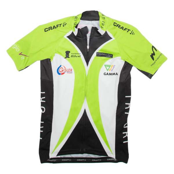 CRAFT Cycling Full Zip Womens Jersey Green S Discount