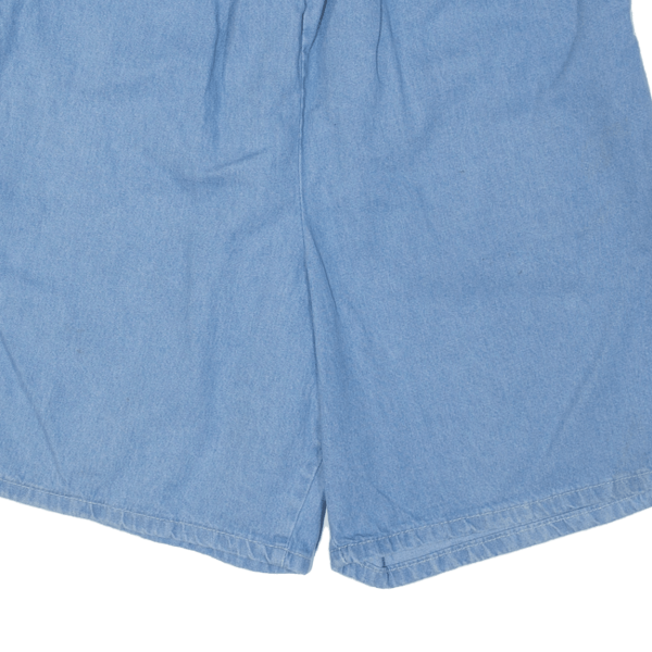 CHIC Womens Casual Shorts Blue 90s M W26 Hot on Sale