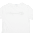 CHAMPION Mens T-Shirt White Crew Neck XS Cheap