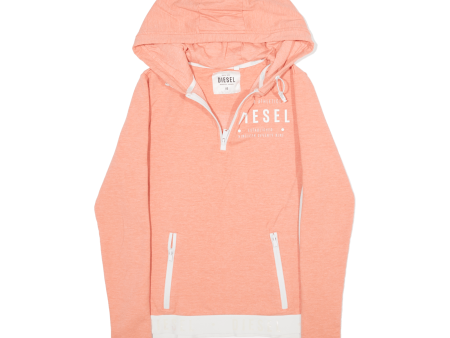 DIESEL Womens Pink Hoodie XS For Sale