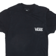 VANS Womens T-Shirt Black XS Online Sale