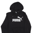 PUMA Mens Black Hoodie M Fashion