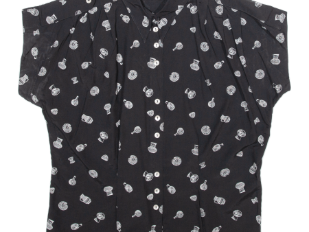 Artefacts Womens Shirt Black Viscose M Online