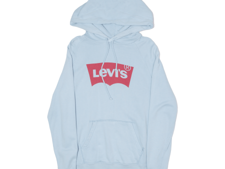 LEVI S Mens Blue Hoodie S Online Sale