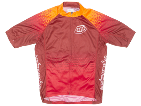 TAYLOR LEE DESIGNS Full Zip Cycling Mens Jersey Maroon High Neck S Online Hot Sale