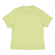 ADIDAS Womens T-Shirt Green UK 10 Fashion