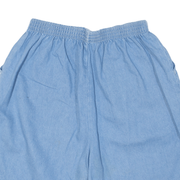 CHIC Womens Casual Shorts Blue 90s M W26 Hot on Sale