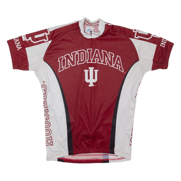 ADRENALINE Cycling Indiana Mens Jersey Red 1 2 Zip M For Discount