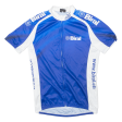 CUORE Full Zip Cycling Mens Jersey Blue High Neck M Sale