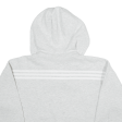 ADIDAS Womens Grey Hoodie Full Zip M Discount