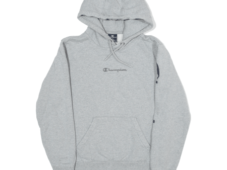 CHAMPION Mens Grey Hoodie S Discount