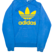 ADIDAS Mens Blue Hoodie S Online now