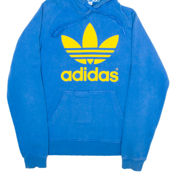 ADIDAS Mens Blue Hoodie S Online now