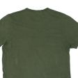 CALVIN KLEIN Mens T-Shirt Green M Fashion