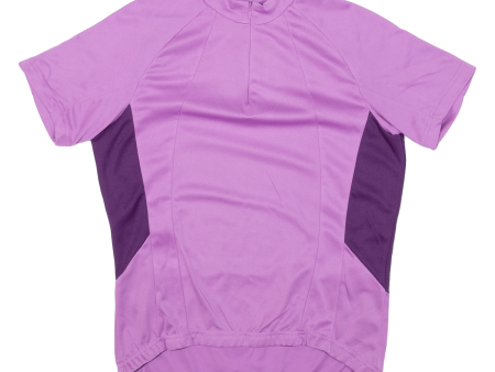 CRANE Cycling Womens Jersey Purple 1 4 Zip M on Sale