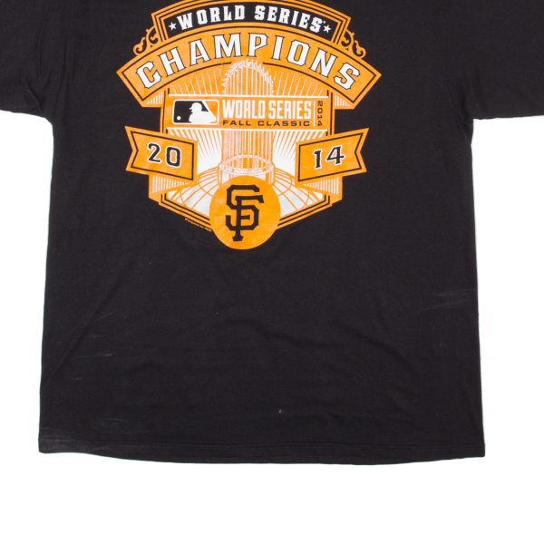 Champions San Francisco Giants Mens T-Shirt Black USA L Supply