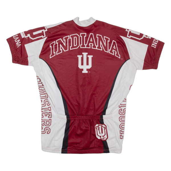 ADRENALINE Cycling Indiana Mens Jersey Red 1 2 Zip M For Discount