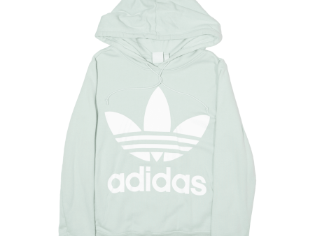 ADIDAS ORIGINALS Womens Blue Hoodie UK 10 Online