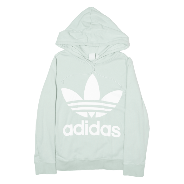 ADIDAS ORIGINALS Womens Blue Hoodie UK 10 Online