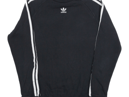 ADIDAS Womens Sweatshirt Black UK 10 Sale