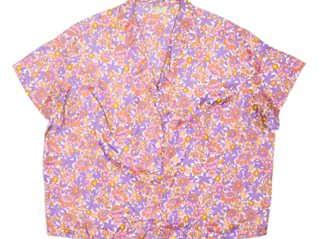 ACKERMAM Womens Shirt Pink Floral M For Sale