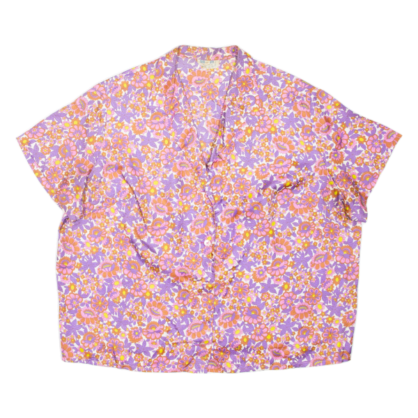 ACKERMAM Womens Shirt Pink Floral M For Sale