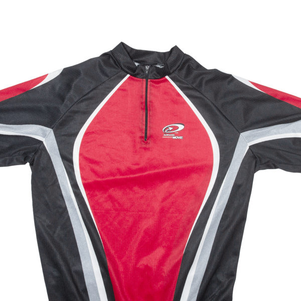 TCM Cycling Mens Jersey Red 1 4 Zip L Sale