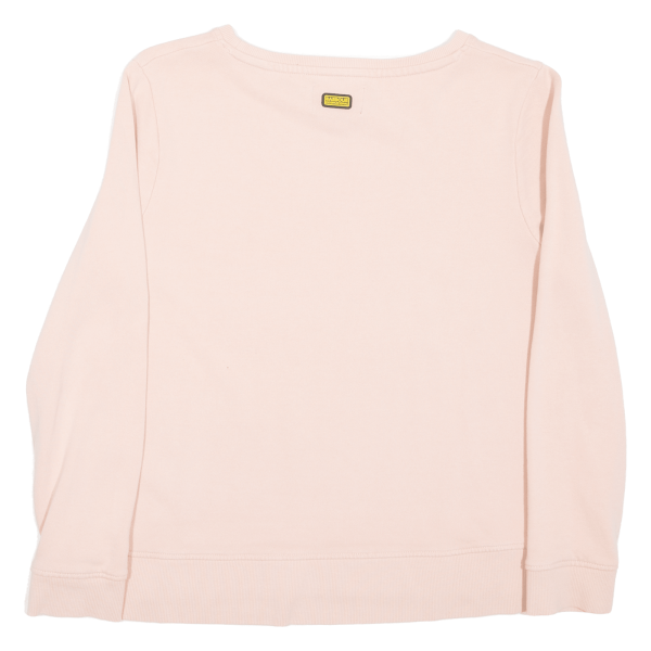 BARBOUR Womens Sweatshirt Pink UK 10 Online