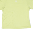 ADIDAS Womens T-Shirt Green UK 10 Fashion