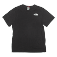 THE NORTH FACE Mens T-Shirt Black Crew Neck S Hot on Sale