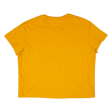 TOMMY HILFIGER Womens T-Shirt Orange XL on Sale