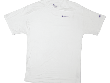 CHAMPION Mens T-Shirt White M Supply