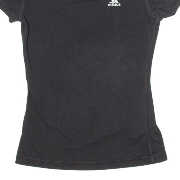 ADIDAS Womens T-Shirt Black XS Online Hot Sale