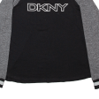 DKNY Mens Jumper Black Tight Knit L Discount