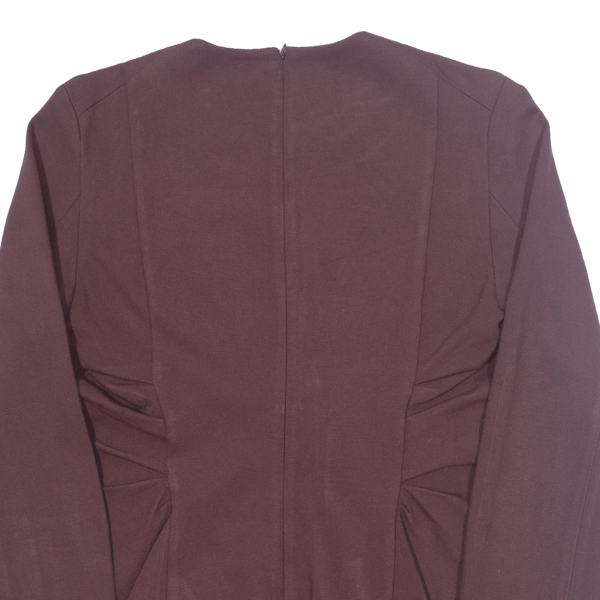 COS Womens Top Brown Long Sleeve Viscose M For Cheap