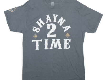 WWE Shayna Baszler Mens T-Shirt Grey USA L Sale