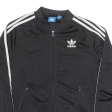 ADIDAS ORIGINALS Womens Track Jacket Black UK 8 Online Sale