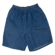 CHIC Womens Casual Shorts Blue 90s S W27 Sale