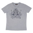 BEN SHERMAN Mens T-Shirt Grey M Supply