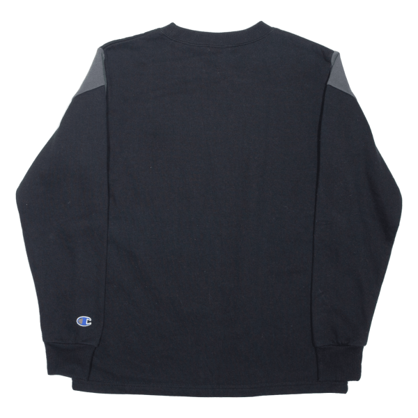 CHAMPION Mens Sweatshirt Black S Discount