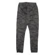 FSBN Camo Cargo Jogger Style Mens Trousers Grey Regular Tapered W28 L29 Sale