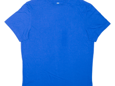 ATHLETIC WORKS Mens T-Shirt Blue XL on Sale