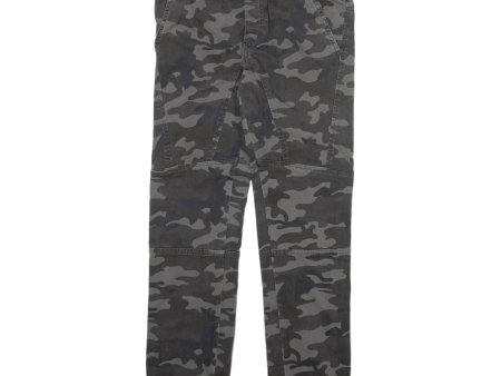 DOWNLOAD Camo Jogger Style Mens Trousers Grey Regular Tapered W27 L26 Online now