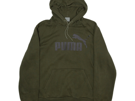 PUMA Mens Green Hoodie S Online now