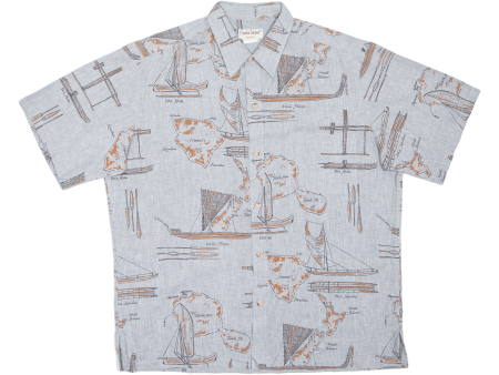 COOKE STREET Country s Mens Shirt Grey Crazy Pattern L Online