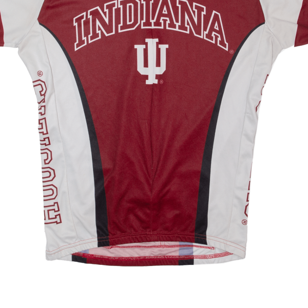 ADRENALINE Cycling Indiana Mens Jersey Red 1 2 Zip M For Discount