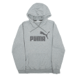 PUMA Mens Grey Hoodie M on Sale